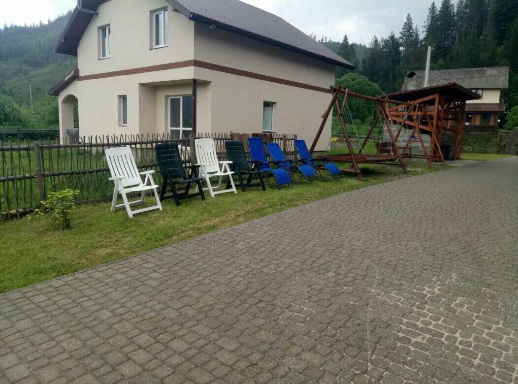На Двоїх Lägenhet Slavske Exteriör bild