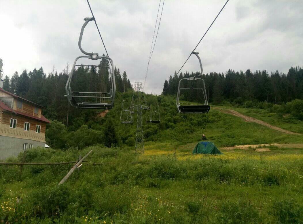 На Двоїх Lägenhet Slavske Exteriör bild